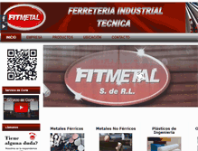 Tablet Screenshot of fitmetalhn.com